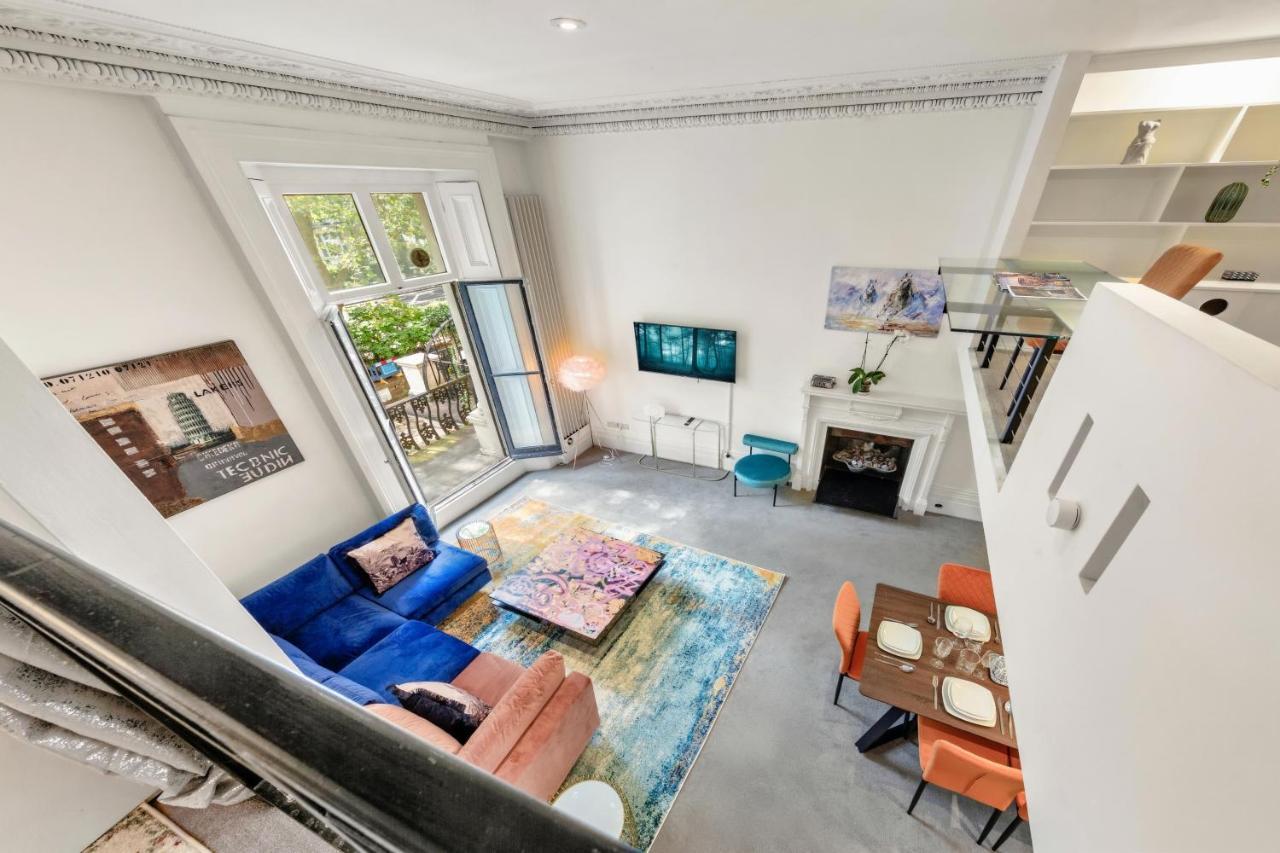 Appartement Victorian Architect Flat With Long Balcony à Londres Extérieur photo